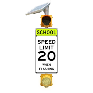 RADARSIGN - SOLAR Flashing Beacon