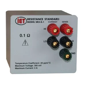 IET LABS SRAC Standard Resistors Designed for Use At AC