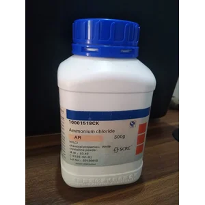 SCRC Ammonium Chloride AR Cap. 500gr Cat. No. 10001518