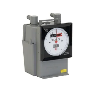 Shinagawa DCDa-5C-MZ Dry Gas Meter (1.8kPa Manometer - Regular Pulse Output and Resettable Counter)