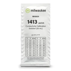 Milwaukee M10031B Sachet Larutan Kalibrasi Konduktivitas 1413 µS/cm (25)