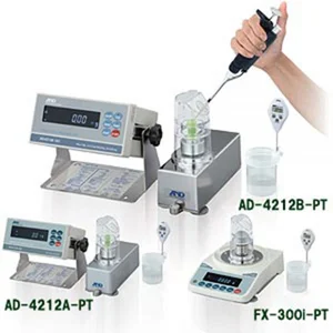 A&D Pipette Accuracy Testers Model AD-4212B-PT / AD-4212A-PT / FX-300i-PT