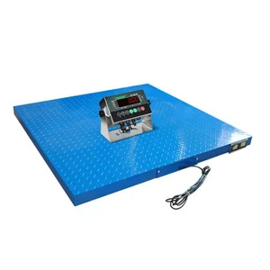 JADEVER JPF-2000 IRON Iron Floor Scale With Ramp For Weighing Indicator