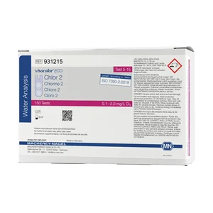 ​​MACHEREY-NAGEL Cat. 931215 Colorimetric test kit VISOCOLOR ECO Chlorine 2 free and total (refill pack)