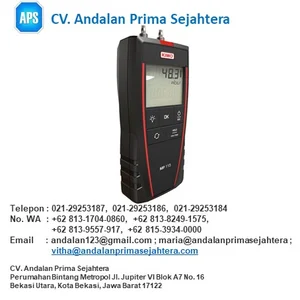 SAUERMANN MP 115 S Portable Micromanometer No. Ref 24720