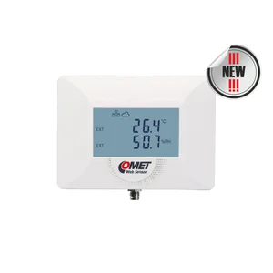 COMET Sensor for One Digital Temperature and Humidity or CO2 Probe Ethernet Output and PoE