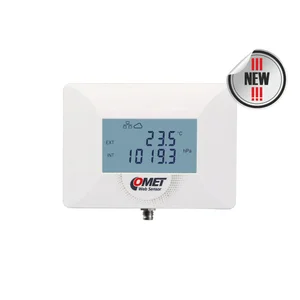 COMET Sensor for One Digital Temperature and Humidity or CO2 Probe with Internal Barometric Pressure Sensor Ethernet Output and PoE