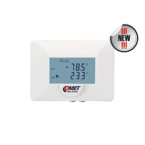 COMET Sensor for Two Pt1000 Temperature Probes Ethernet Output and PoE