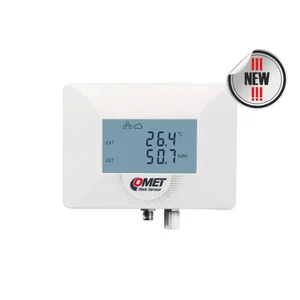 COMET Sensor for Up to Two Digital Temperature and Humidity or CO2 Probes Ethernet Output and PoE