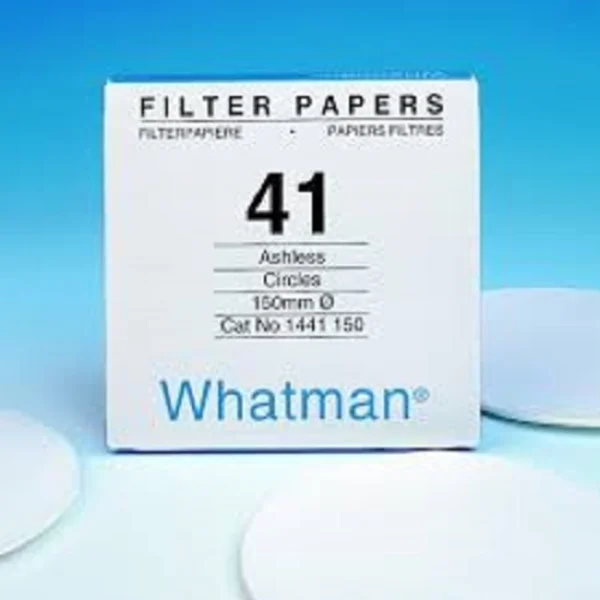 Whatman Quantitative Filter Papers - Ashless / Kertas Saring Grade 41