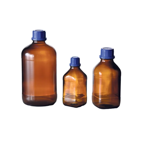 SOCOREX PE Coated Amber Glass Reagent Bottles