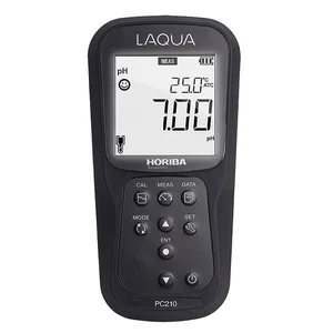 Horiba PC210M LAQUA "200 Series" pH/ORP/Conductivity/TDS/Res./Sal./Temp. Meter (Meter only) - Handheld Type