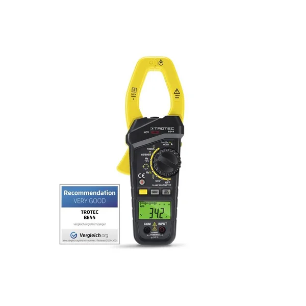 TROTEC Type BE44 Clamp Meter (Current Probe Meter)