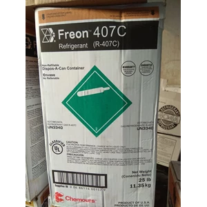 Freon AC Refrigerant R 407 C