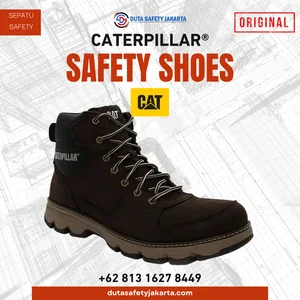 Sepatu Safety (Safety Shoes) CATERPILLAR® Colorado Sneaker Lo Black (Mens) - Size 40 - 45