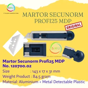 MARTOR SECUNORM PROFI25 MDP Safety Cutter NO. 120700