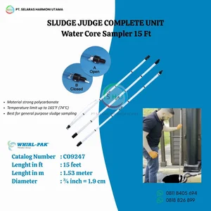 Alat Laboratorium Air Sludge Judge Complete Unit Whirl Pak C09247