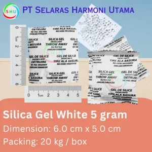Silica Gel  White 5 Gram 