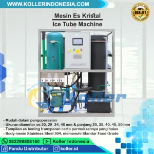 mesin es tube / kristal 20 ton per hari