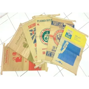 Karung Semen / Cement Bag Warna Coklat Kraft 50 KG