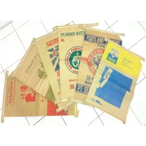 Kantong Semen Printing Warna Coklat