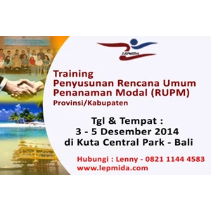Training RUPM 3 – 5 Desember 2014 Di Bali By Lembaga Lepmida