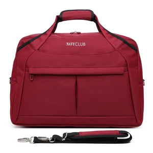 Navy Club Travel Bag  - Duffle Bag Tas Pria Tas Wanita - Tas Pakaian Multi Fungsi