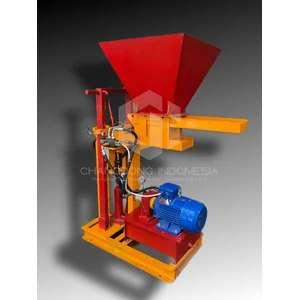 Mesin Bata Interlock Brick Output 1 Bata
