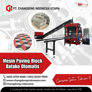Mesin paving block batako otomatis