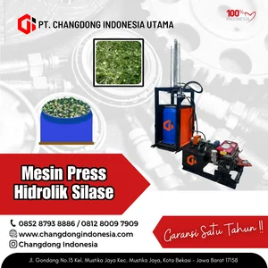 Mesin Press hidrolik Silase ( Rumput )