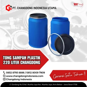 TONG SAMPAH PLASTIK 220 LITER BARU