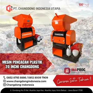 Mesin Pencacah Plastik 20 Inchi CHANGDONG 