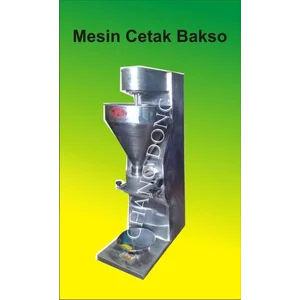 Mesin Cetak Bakso stenlies steel