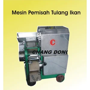 Mesin Pemisah Tulang Ikan FishBone 1500 Watt 220 V/ 50 Hz/ 1P Kapasitas 200 Kg/Jam