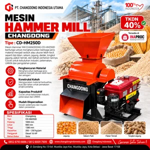 Mesin Hammer Mill CHANGDONG CD-HM250D