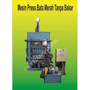 Mesin Cetak Bata Merah Tanpa Bakar