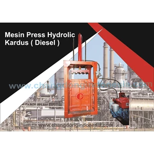 Mesin Press Hydrolic Kardus ( Diesel )