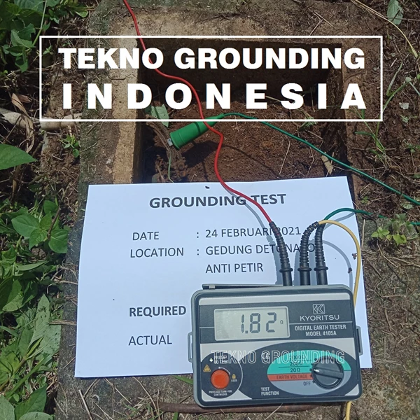 JASA PENGUKURAN GROUNDING PENANGKAL PETIR By Tekno Grounding Indonesia