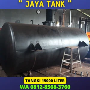 Tangki Solar SPBU Model Timbun 10000 Liter