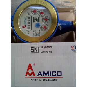 Water Meter Amico 1/2 Inch 15mm