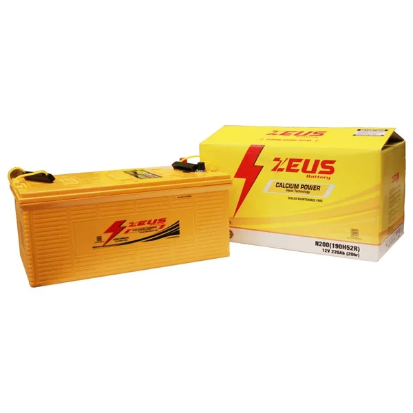 Zeus N200 N200 (190H52) Calcium Power 12V 220Ah