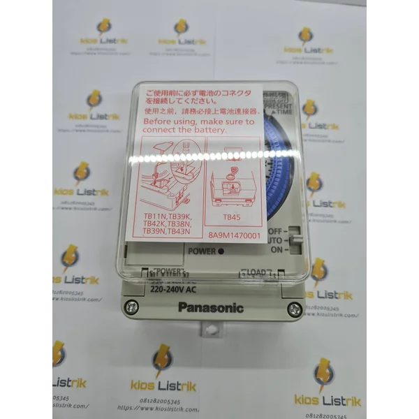 Timer Analog Panasonic / Timer  TB 38809NE7 Panasonic 240 Vac 