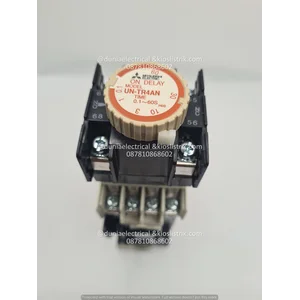 Pneumatic Time Delay Relay Mitsubishi SRTD-NN-SS 0.1-6.0 s  220 Vdc 