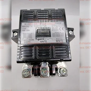 Magnetic Contactor PAK-100HT150A 220Vac Togami