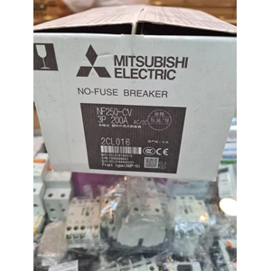 NFB / No Fuse Circuit Breaker Mitsubishi NF250-CV 3P 200A