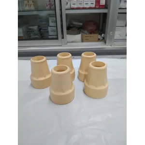 Rubber layer under the crutches