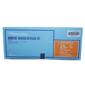 Wing Needle 25G Terumo/Surflo Winged Infusion Set 25G