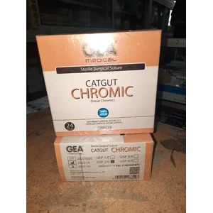 Catgut Chromic Tanpa Jarum 2/0 dan 3/0 GEA - Satuan