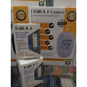 Strip Refill FORA 6 Connect 3in1 -  Glucose Hemoglobin and Hematocrit