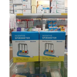 Spirometer 3 Bola Besmed - Incentive 3 Ball Spirometer